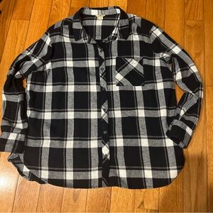 Woolrich Flannel Buffalo Plaid Long Sleeve Button Up Shirt XXL Casual